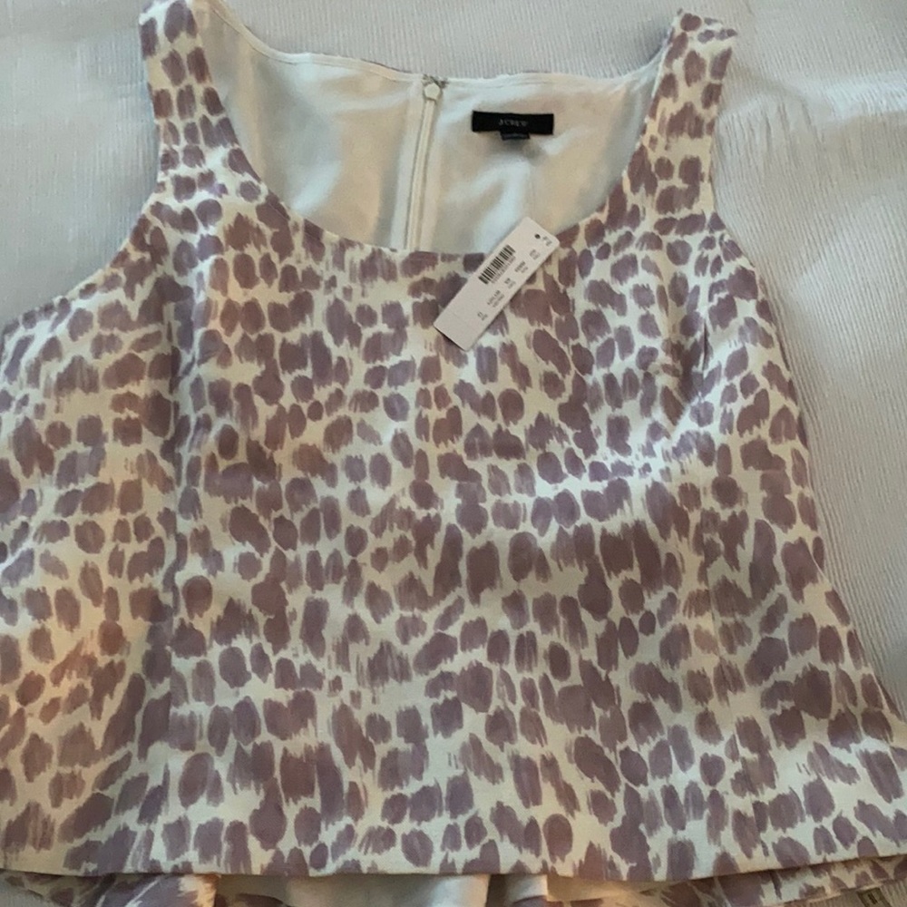 JCrew top in Linen size 12
